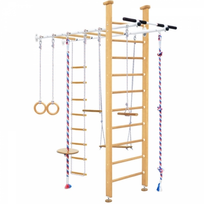 Детский спортивный комплекс ДСК Карусель Флора( натуральный  2, 7)