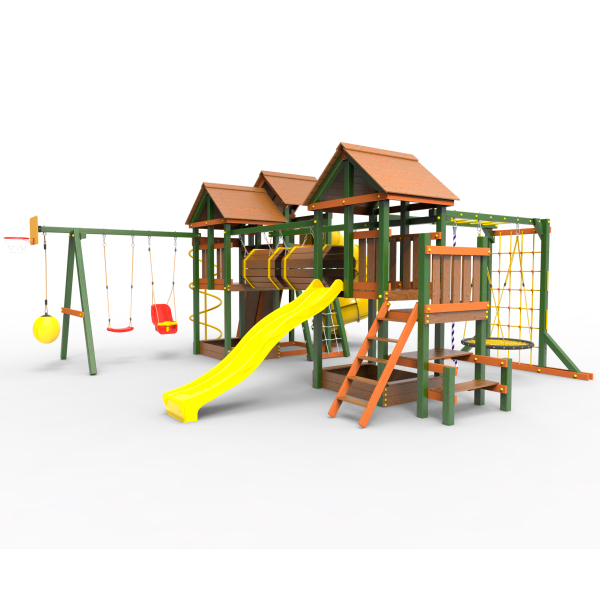 Детская площадка Пикник "Вега Д" Стэйдж Бонд с трубой