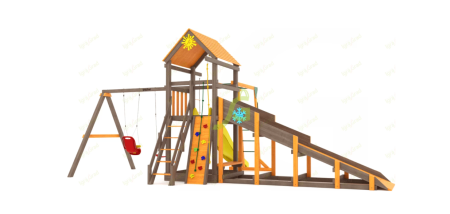 картинка Всесезонная площадка IgraGrad С Gride с рукоходом SF2 от магазина Лазалка