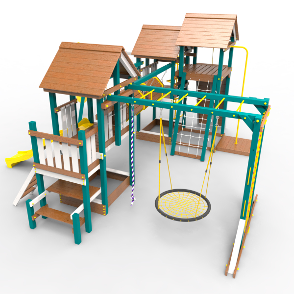 Детская площадка Пикник "Лэйк Д" Стэйдж Бонд с шестом