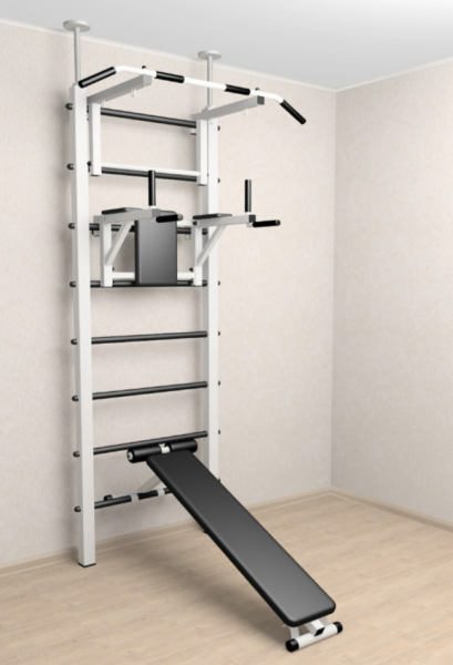 Шведская стенка Sv Sport враспор ТстБС (высота 248-255 см) 705