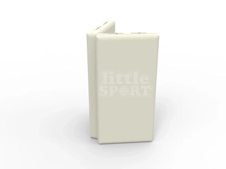 Мат кожзам LittleSport (100х100х10см) складной бежевый
