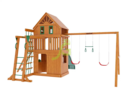 картинка Детская площадка IgraGrad Шато с рукоходом 2 от магазина Лазалка