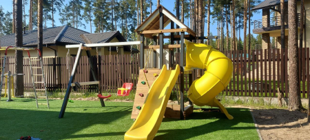 Детская площадка Пикник "Ультра" с винтовой трубой