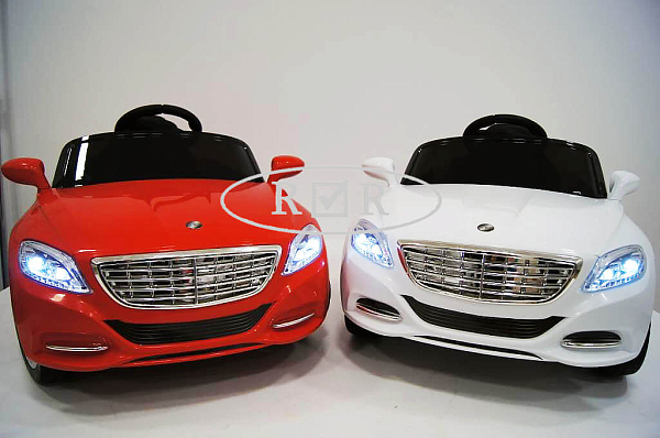 Электромобиль детский RiverToys Mercedes T007TT (белый) с дистанционным управлением