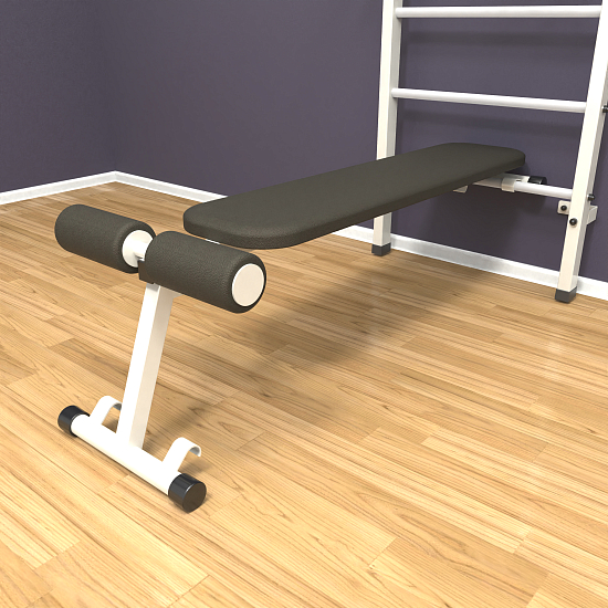 картинка Шведская стенка "LittleSport" Long 3.0 (белый*белый) от магазина Лазалка