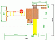 Детская площадка Пикник "Оптимус Д" с рукоходом