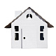 картинка Картонный домик-раскраска "Домик в деревне" от магазина БэбиСпорт