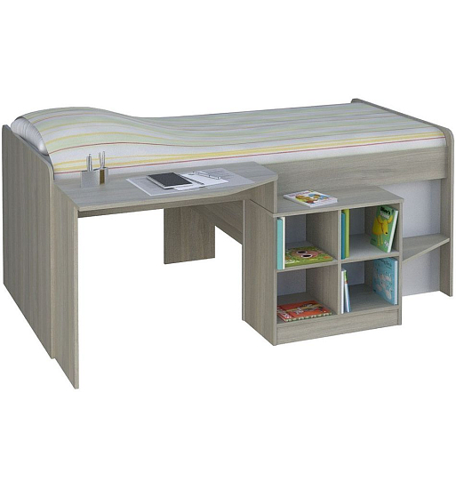Стол для кровати-чердака с выдвижными элементами Polini kids Simple